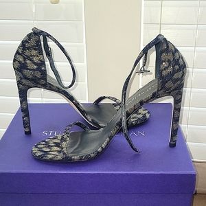 Stuart Weitzman  Nudistsong Galaxy Sandals NWT